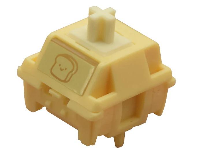HMX Toast Pre-Lubed Mechanical Keyboard PCB Mount Switch (Linear) by Rena Lab