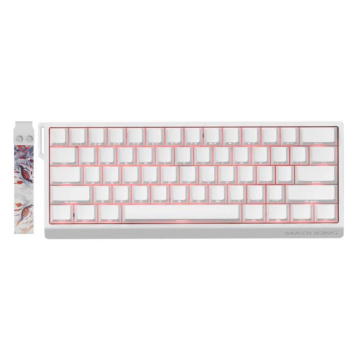 MADLIONS MAD60 V2 HE 8K Hall Effect 60% Keyboard Rapid Trigger SOCD DKS Wooting Fierce Gaming Gear