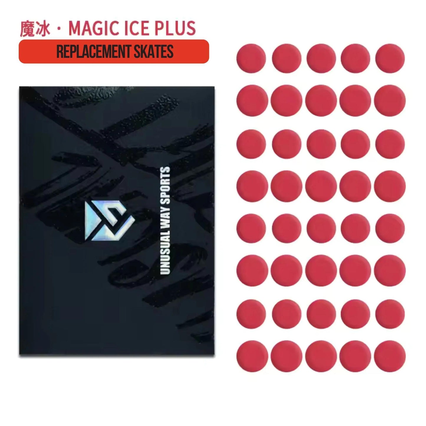 Unusual Way Sports Magic PLUS ICE Dots Universal Mouse Feet / Mouse Skate PTFE (Speed)