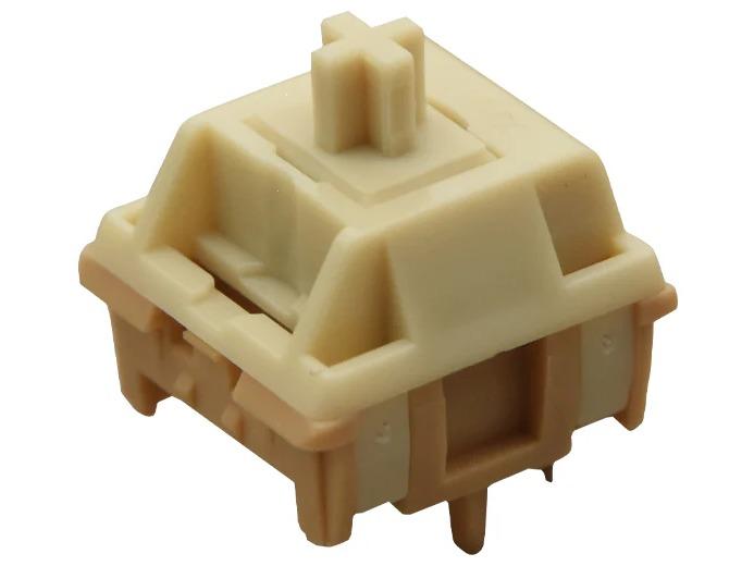 HMX Sand Storm / Dune Pre-Lubed Mechanical Keyboard PCB Mount Switch (Tactile) by SU LAB