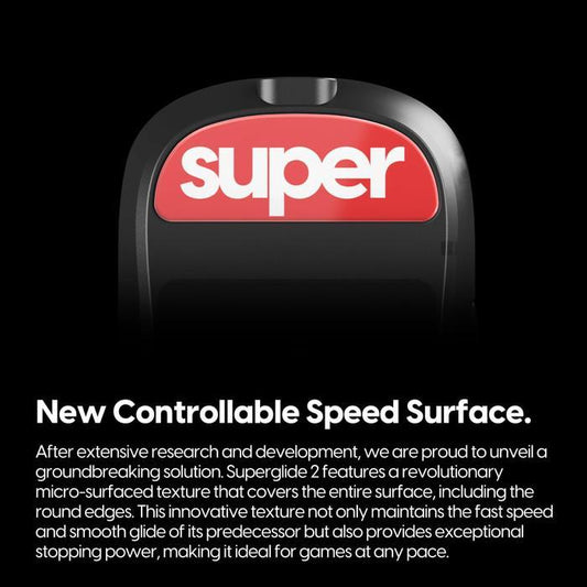 PULSAR Superglide Type-C Dots Universal Mouse Feet / Mouse Glass Skate Kaca (Hybird-Control)