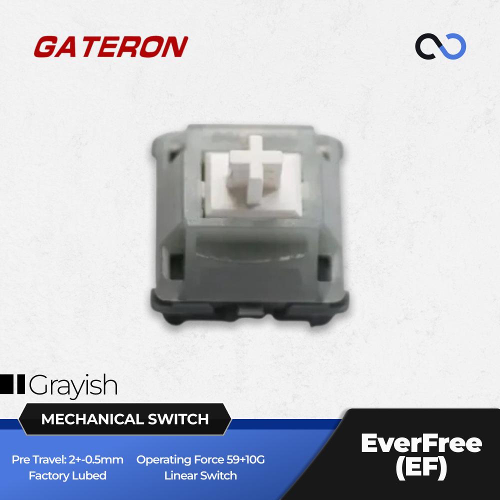 Gateron EF Grayish Mechanical Keyboard switch (Tactile)