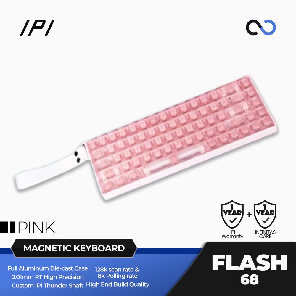 IPI FLASH68 PRO HE 8K Hall Effect 65% Magnetic Keyboard Rapid Trigger SOCD DKS Wooting