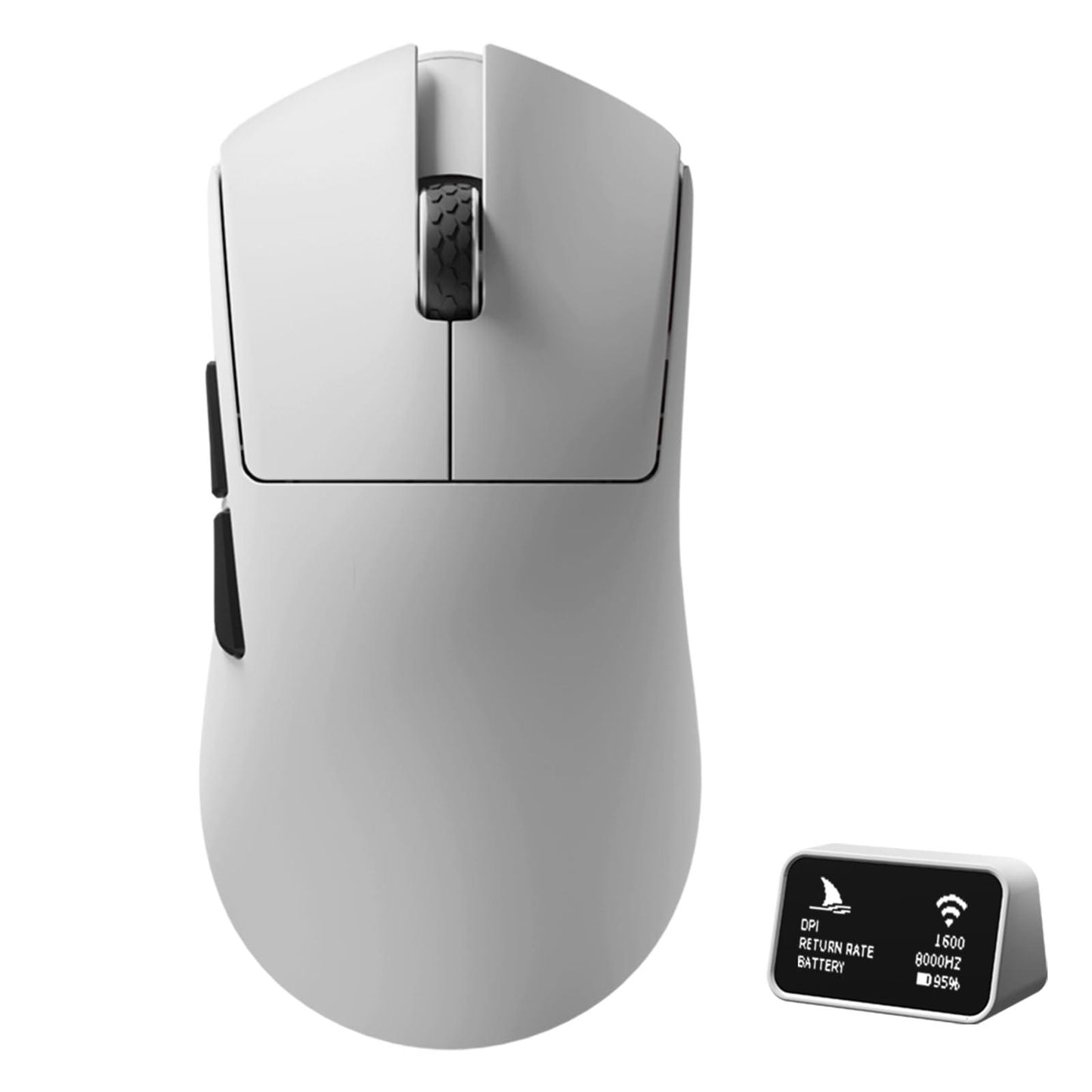 Darmoshark M9 8k Whale Shark Wireless Ultra Light Ambi PAW3950 Gaming Mouse