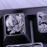 Special Gear Evangelion Anime Theme Artisan Keycaps Metal OEM Profile Keycap
