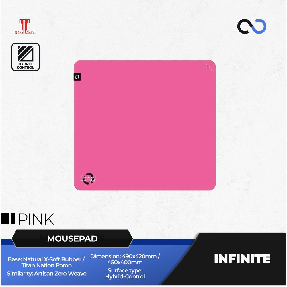 Titan Nation Infinite Poron Base Gaming Mousepad Artisan Zero Clone (Hybrid-Control)