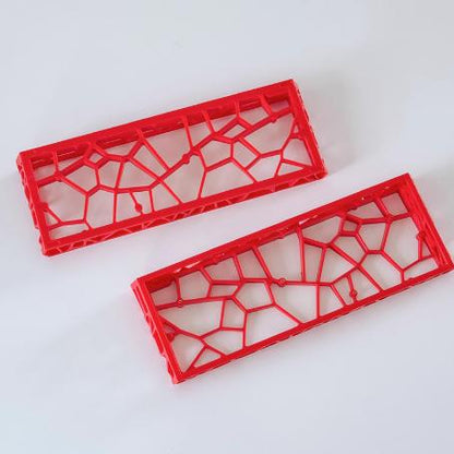 Infinitas Hole60 Solid Custom 60% Transparent ABS Gaming Keyboard Case DIY for Wooting 60HE+ / GH60 / TOFU60 / WIN60 / MAD60 / Holy60 Clone