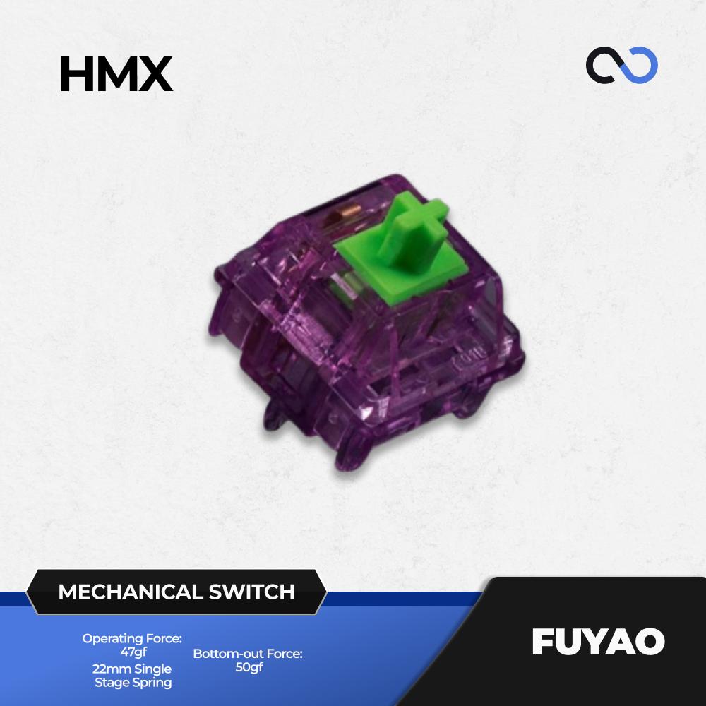 HMX Fuyao Mechanical Keyboard PCB Mount Switch (Linear) By HC Studio