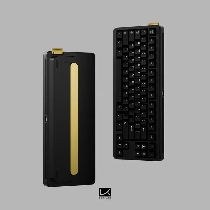 KBDfans GT-80 80% Aluminum Ball Catch Gasket Mount Gaming Keyboard Case DIY for Wooting 80HE
