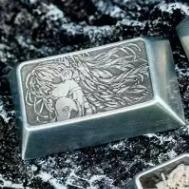 Special Gear Evangelion Anime Theme Artisan Keycaps Metal OEM Profile Keycap