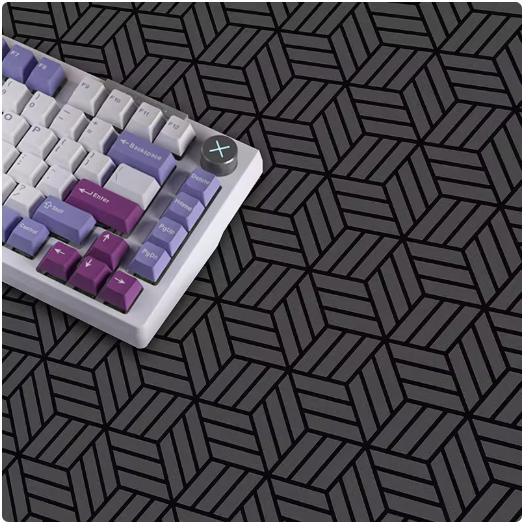 Spacepad Prussian Xi Mian Rubber Base Gaming Mousepad (Hybrid-Control)