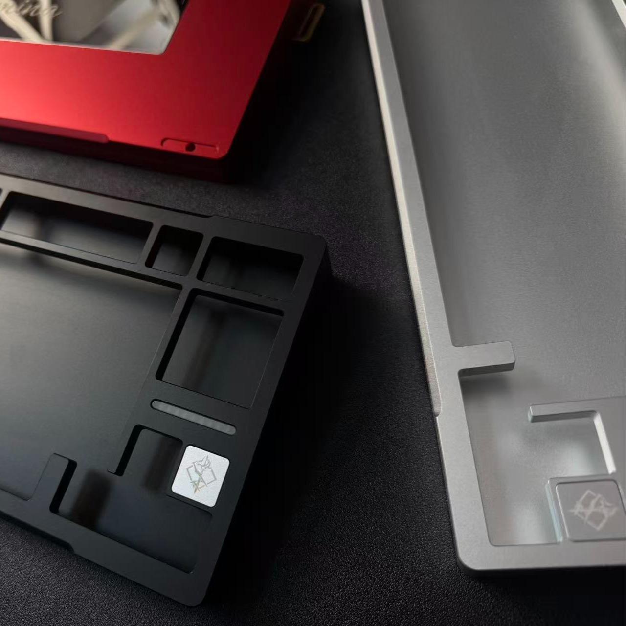 Yodall Lumina80 80% Aluminum Ball Catch Gasket Mount Gaming Keyboard Case DIY for Wooting 80HE