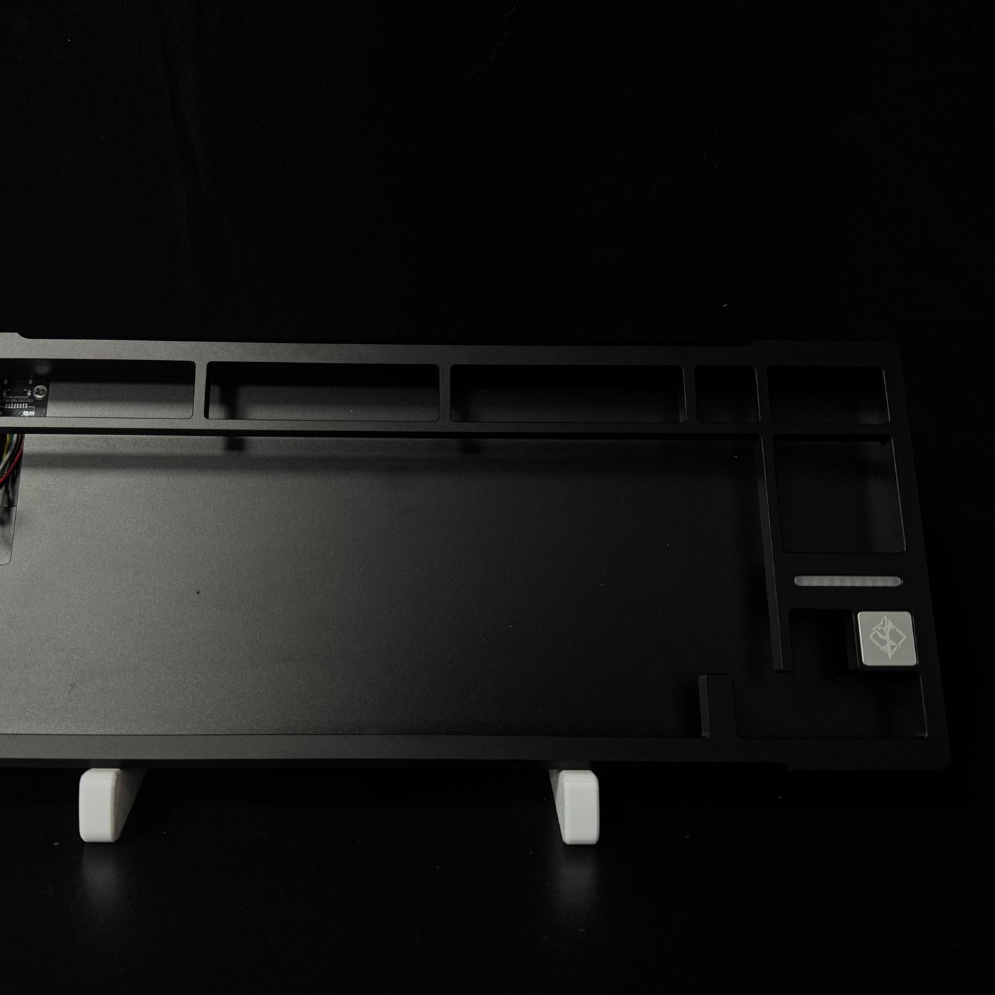 Yodall Lumina80 80% Aluminum Ball Catch Gasket Mount Gaming Keyboard Case DIY for Wooting 80HE