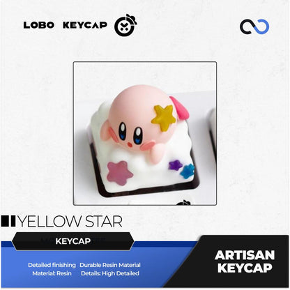 Lobo Kirby Game Artisan Keycaps Resin Keycap