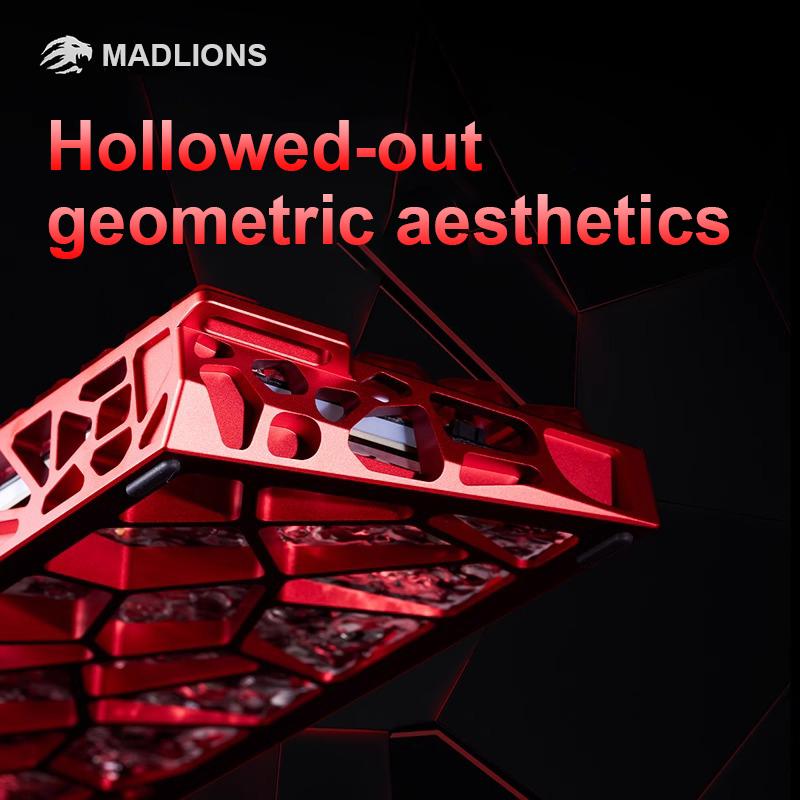 MADLIONS MAD LIGHT 60 HE 8K Hall Effect 60% Keyboard Rapid Trigger SOCD DKS Wooting Fierce Gaming Gear