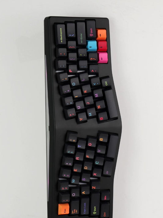 MMD EIF68 65% Wireless Ball-Catch Aluminum O-Ring Mount Alice Mechanical Keyboard Ergonomic Hotswap 5-Pin
