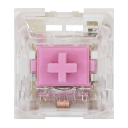 Kailh Speed Pink / Rose Pink Lubed mechanical keyboard switch (Clicky)
