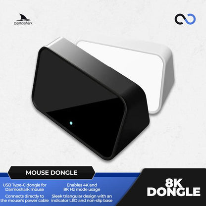 Darmoshark 8k Dongle Receiver 8000 Khz Polling rate for Darmoshark Mouse
