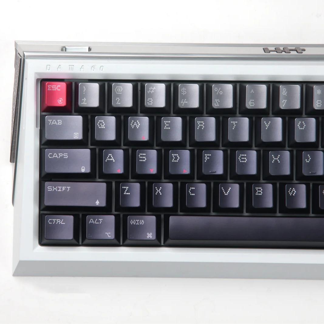 Hamonlab DAMA60 Tray Mount Aluminum Gaming Keyboard Case DIY for GH60 / Tofu60 / Wooting60HE / DZ60