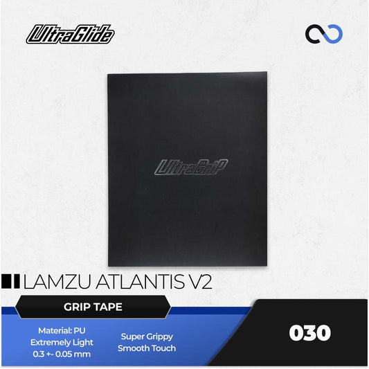 Meow Gaming Gear Ultraglide 030 LAMZU Atlantis v2 Gaming Mouse Grip Tape 0.3mm Anti-Slip Poron / Polyutherane