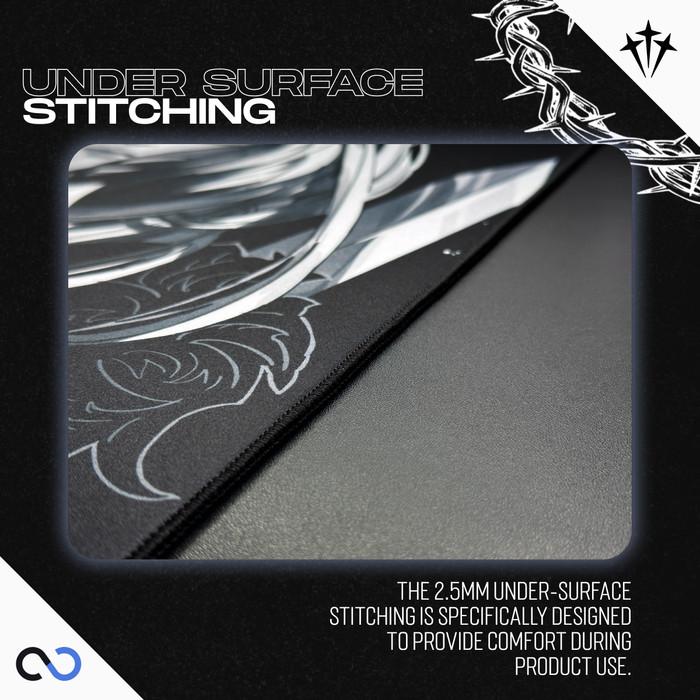Aimstar Gentian Poron base Gaming Mousepad (Hybrid-Speed)
