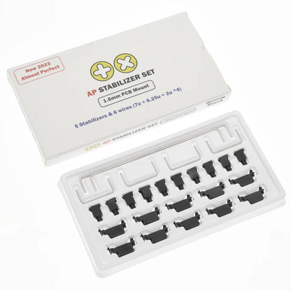 TX AP / Almost Perfect Clip-In PCB Mount Stabilizer Mechanical Keyboard Stabs