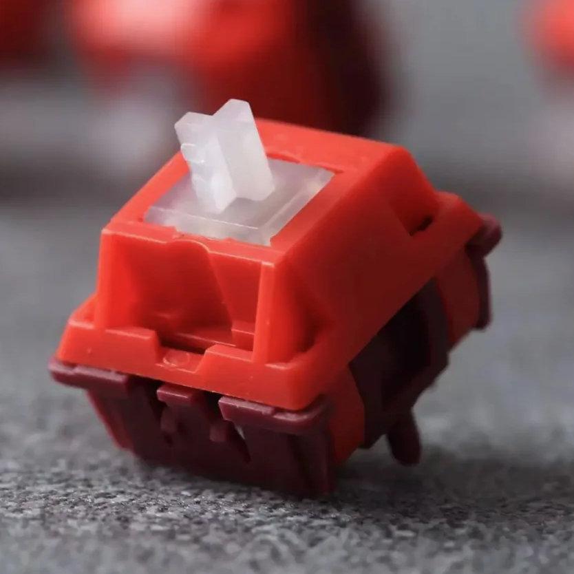 BSUN Roselle V2 Pre-Lubed Mechanical Keyboard PCB Mount Switch (Linear) by HC Studio