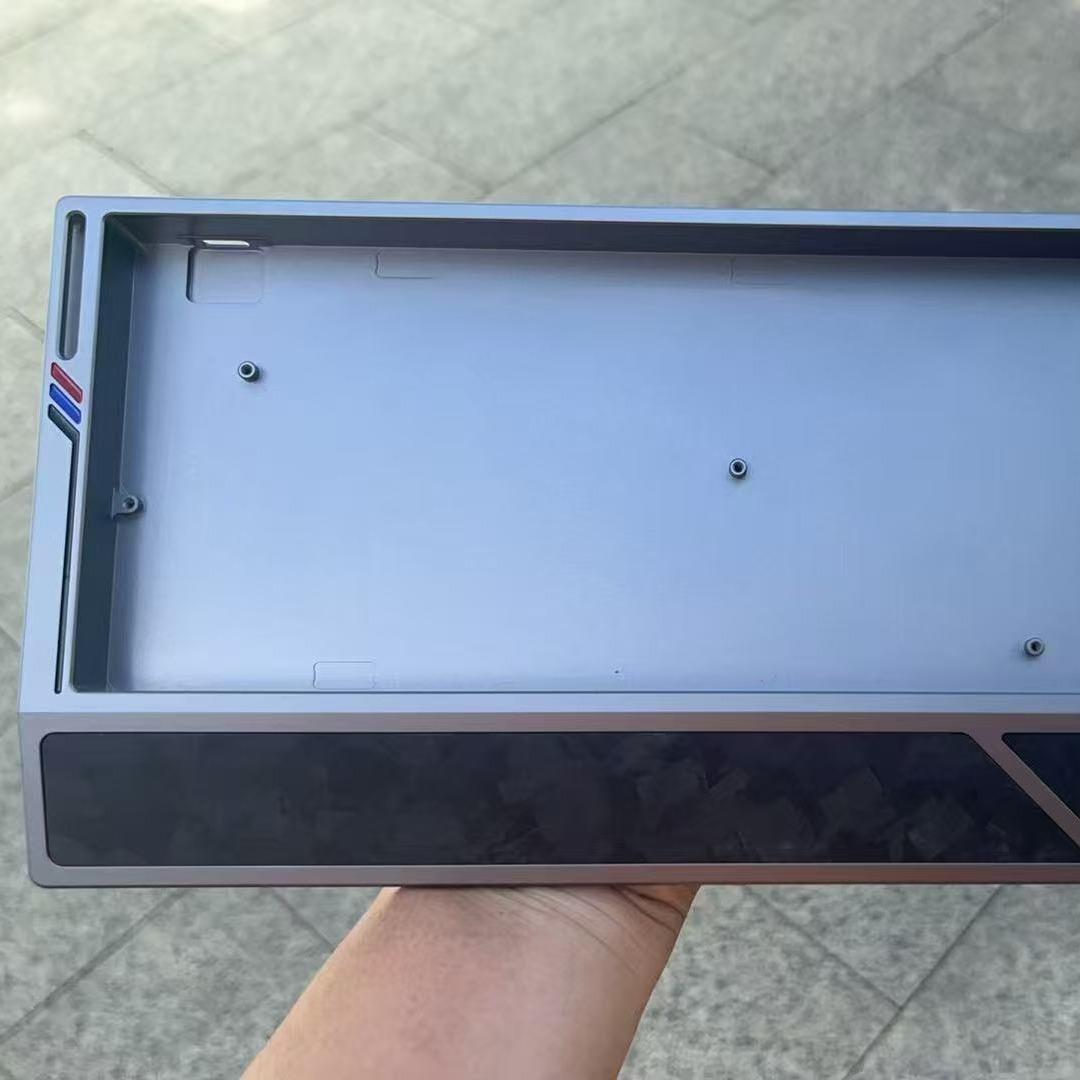 Infinitas EVA60 Custom 60% Aluminum Gaming Keyboard Case DIY for Wooting 60HE+ / GH60 / TOFU60 / WIN60 / MAD60 / Holy60 Clone