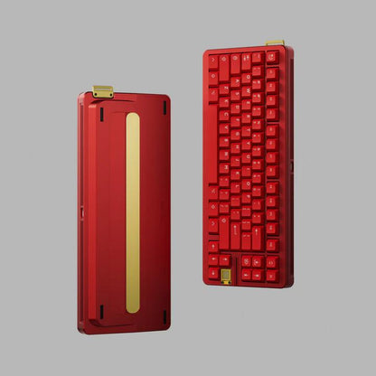 KBDfans GT-80 80% Aluminum Ball Catch Gasket Mount Gaming Keyboard Case DIY for Wooting 80HE