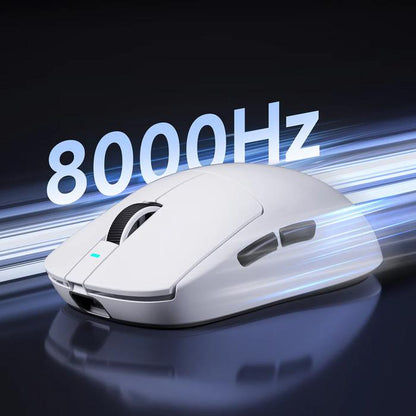 MCHOSE A7 V2 Ultra Plus 8K Wireless Ultra Light Weight PAW3950 TI Gaming Mouse GPX Shape BONUS GPX GRIP TAPE