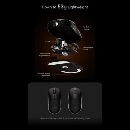 ATK A9 ULTRA 8K Wireless Light Weight PAW3950Ultra Gaming Mouse