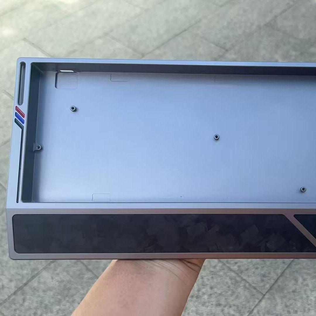 Infinitas EVA60 Custom 60% Aluminum Gaming Keyboard Case DIY for Wooting 60HE+ / GH60 / TOFU60 / WIN60 / MAD60 / Holy60 Clone