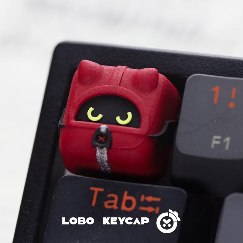 Lobo Bangboo Flat Zenless Zone Zero / ZZZ Theme Artisan Keycaps Resin Keycap