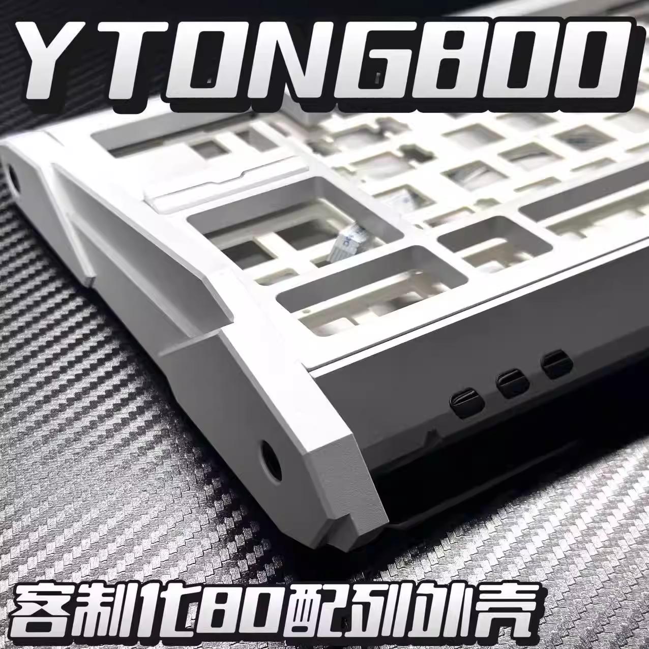 Infinitas YTONG80 80% Aluminum Gasket Mount Gaming Keyboard Case DIY for Wooting 80HE