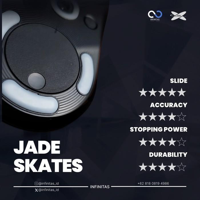 XRaypad Jade Pulsar Xlite Series PTFE Mouse Feet / Mouse Skate for Cloth Mouse pad (Speed)
