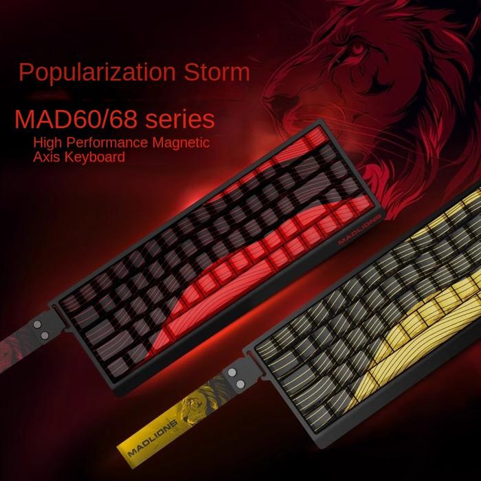 MADLIONS MAD60 V2 HE 8K Hall Effect 60% Keyboard Rapid Trigger SOCD DKS Wooting Fierce Gaming Gear