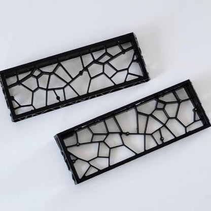 Infinitas Hole60 Solid Custom 60% Transparent ABS Gaming Keyboard Case DIY for Wooting 60HE+ / GH60 / TOFU60 / WIN60 / MAD60 / Holy60 Clone