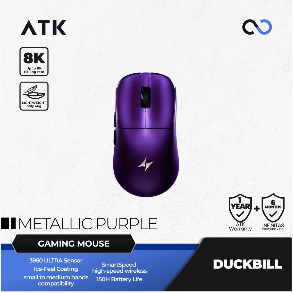 ATK Duckbill Ultra 8K Wireless Light Weight PAW3950 ULTRA Gaming Mouse