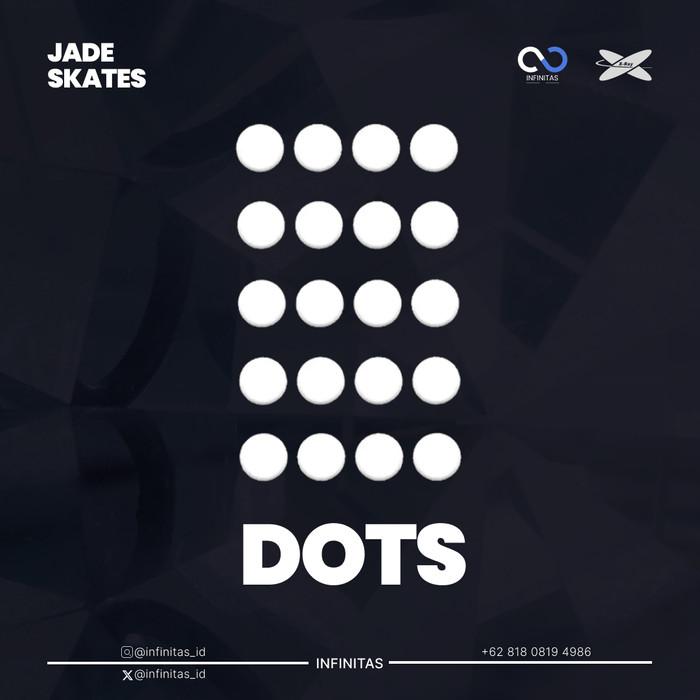 XRaypad Jades Universal Dots PTFE Mouse Feet / Mouse Skate (Speed)