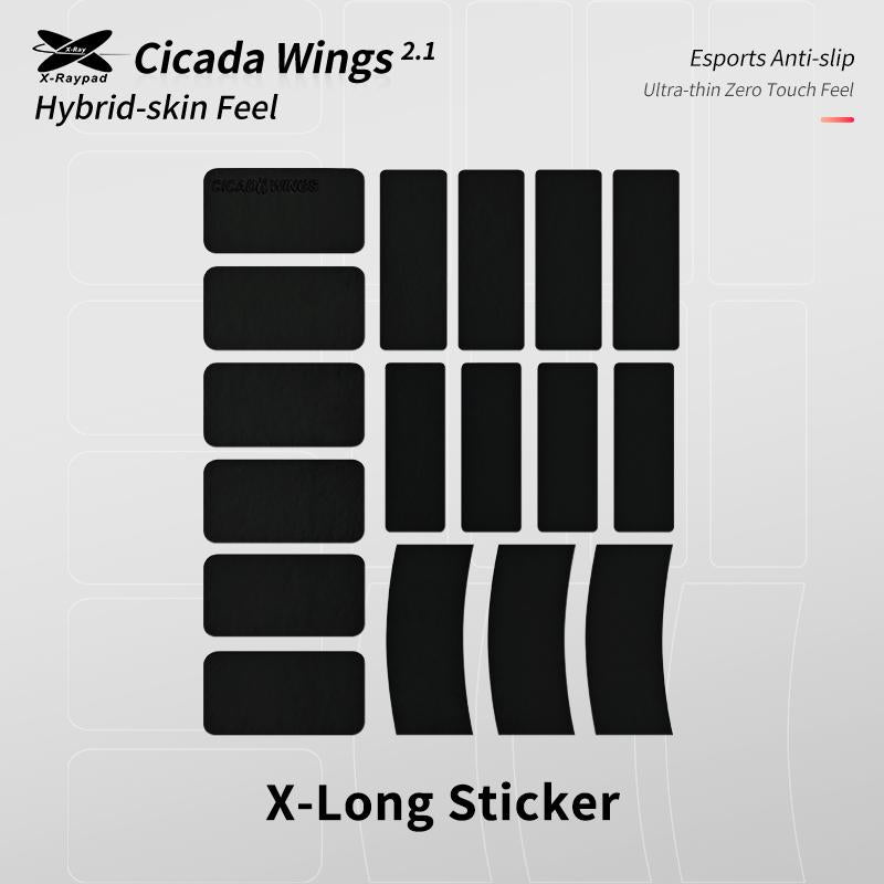 XRaypad Cicada Wings V2.1 Universal Mouse & Keyboard 0.2mm Ultra Thin Grip Tape