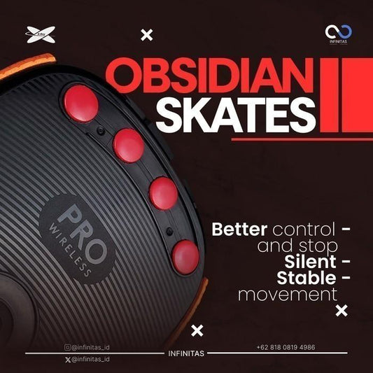 XRaypad Obsidian Razer Viper V2 Pro PTFE Mouse Feet / Mouse Skate for Glass pad (Control)