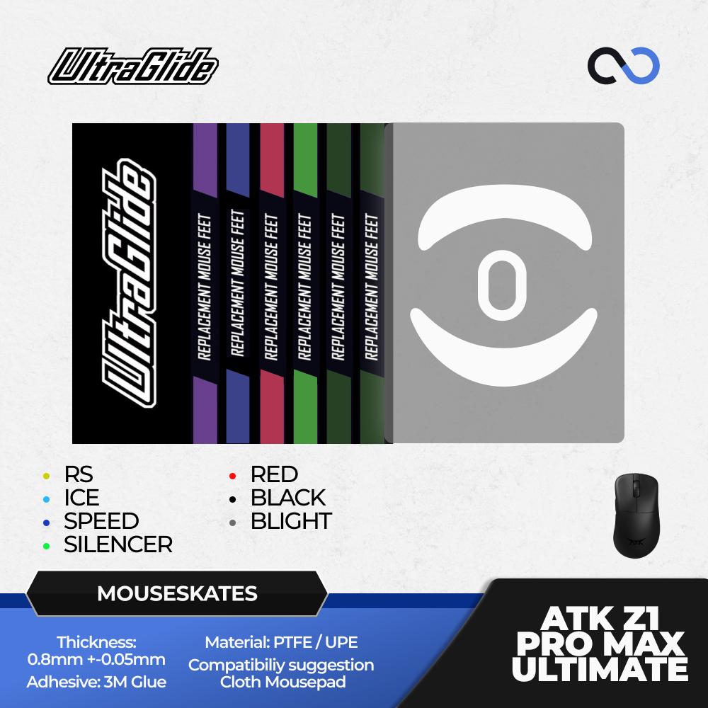 Meow Gaming Gear Ultraglide Endgame Gear ATK Z1 Pro Max / Ultra Gaming Mouse Feet / Mouse Skate