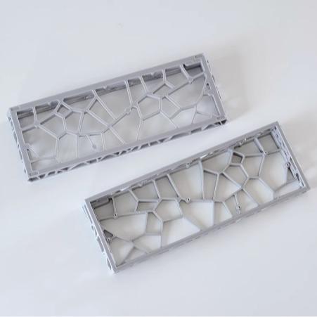 Infinitas Hole60 Solid Custom 60% Transparent ABS Gaming Keyboard Case DIY for Wooting 60HE+ / GH60 / TOFU60 / WIN60 / MAD60 / Holy60 Clone