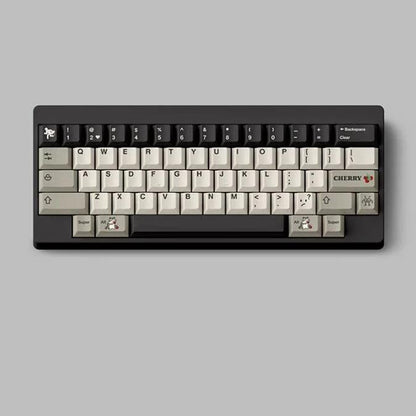 FBB TVS Retro Keycaps Cherry Profile PBT Dye Subbed