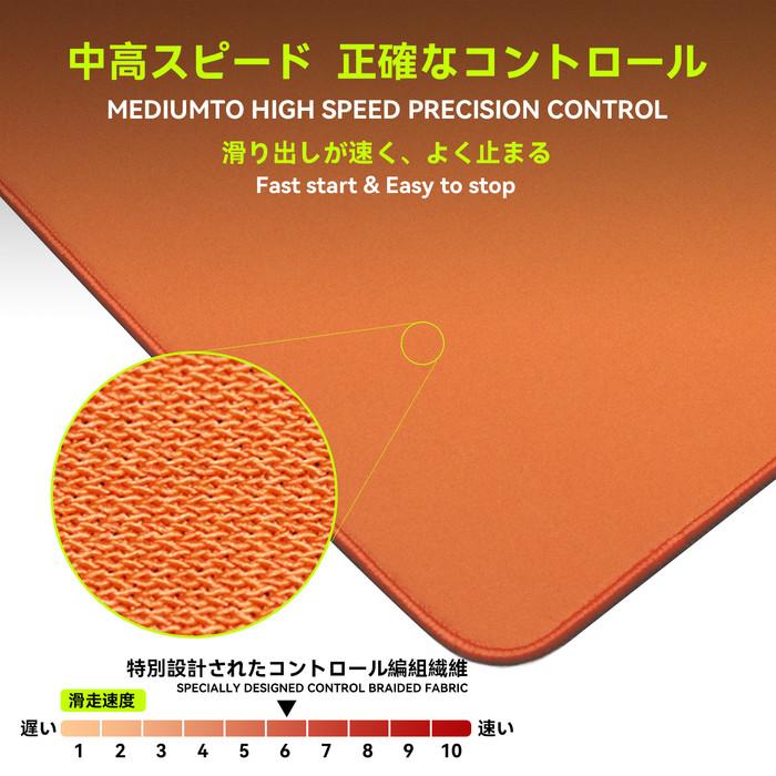 TALONGAMES Raku SE Soft Rubber Base Gaming Mousepad Saturn Pro Clone (Hybrid-Control)