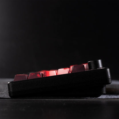 XVX Wutong Samurai Blood Keycaps Cherry Side Profile Dye sub Shine Through PBT Keycap 134-Keys