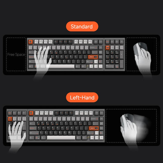 Luminkey LK98 V2 98% CNC Aluminum Wireless 8k Tri-Mode Mechanical Keyboard Gasket Mount Ball Catch Release