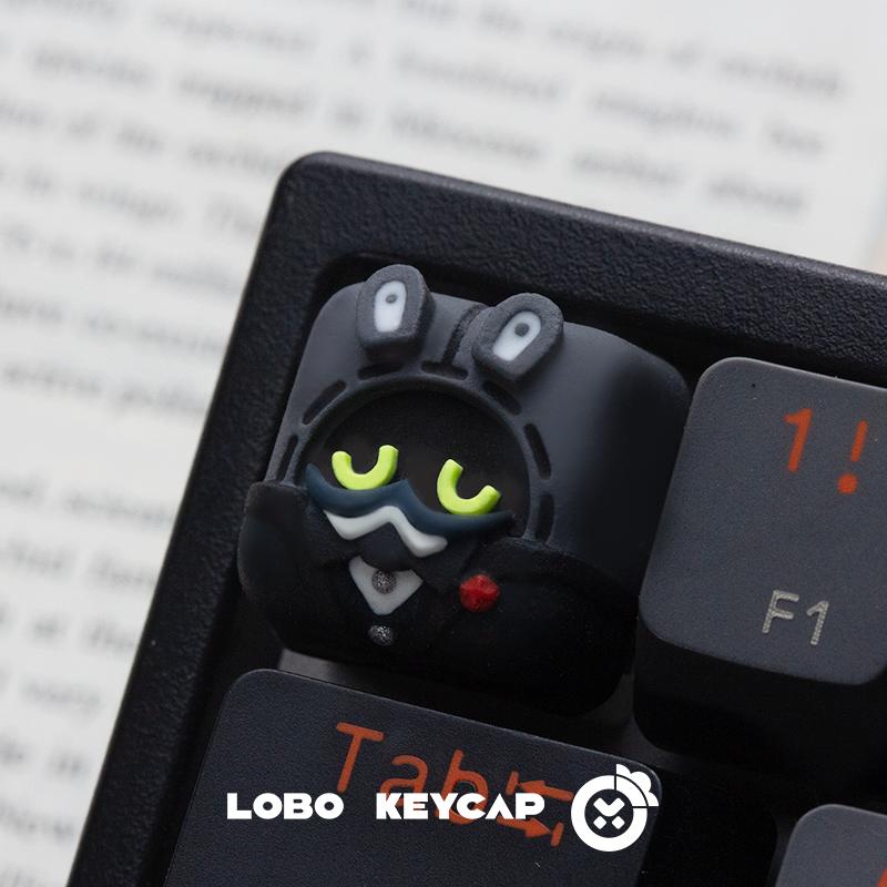Lobo Bangboo Flat Zenless Zone Zero / ZZZ Theme Artisan Keycaps Resin Keycap