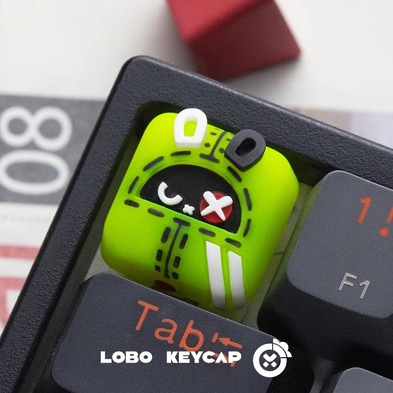 Lobo Bangboo Flat Zenless Zone Zero / ZZZ Theme Artisan Keycaps Resin Keycap