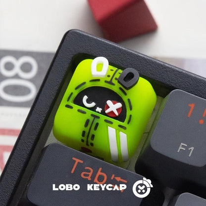 Lobo Bangboo Flat Zenless Zone Zero / ZZZ Theme Artisan Keycaps Resin Keycap